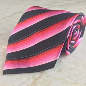 ROWAYWA SILK REGIMENT TIE (extra-long)